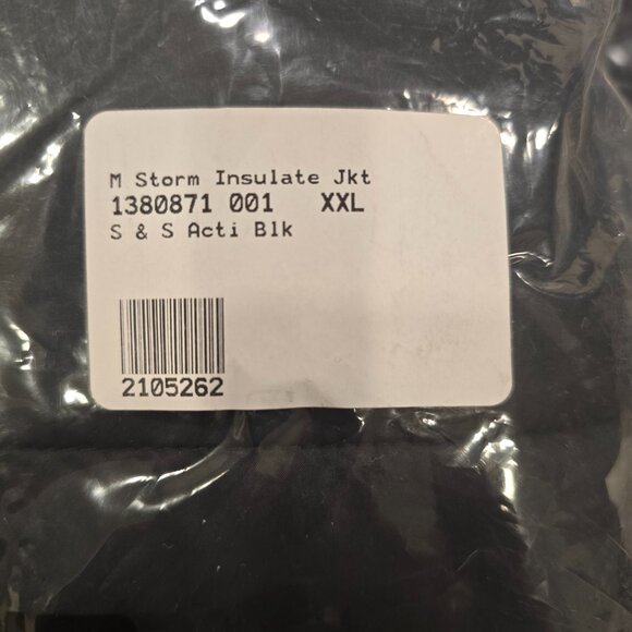 Under Armour Men's Storm Insulated Jacket - 1380871 - Black/Grey Size XXL NEW - Picture 2 of 6